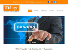 Tablet Screenshot of mangosoftware.co.uk